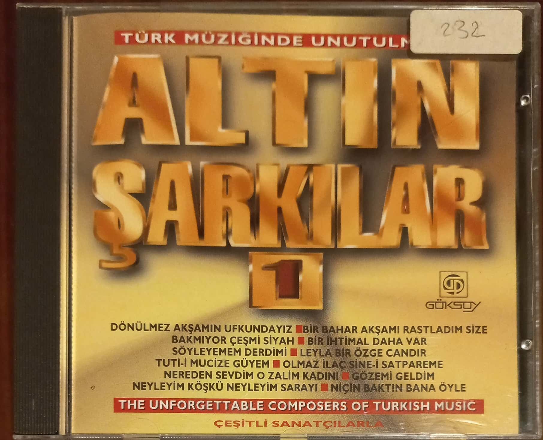 Altın Şarkıular 1 CD