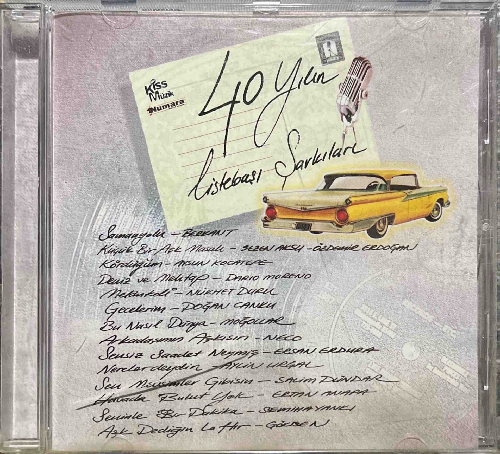 CD 40 Yılın Listebaşı Şarkıları CD