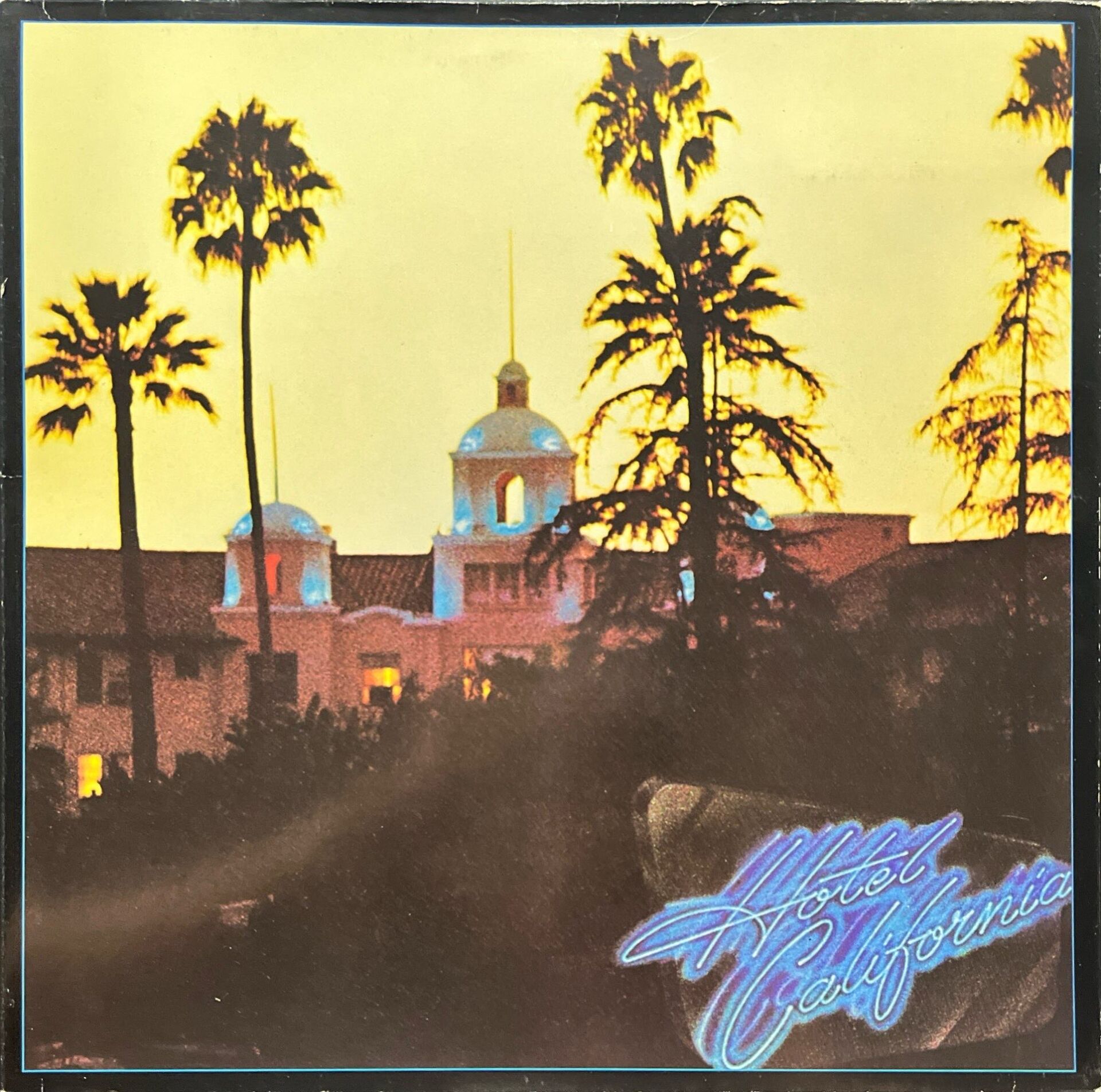 Eagles Hotel California Dönem Baskı LP Plak
