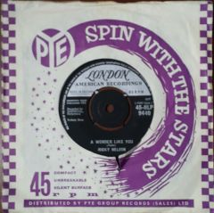 Ricky Nelson A Wonder Like You 45lik Plak