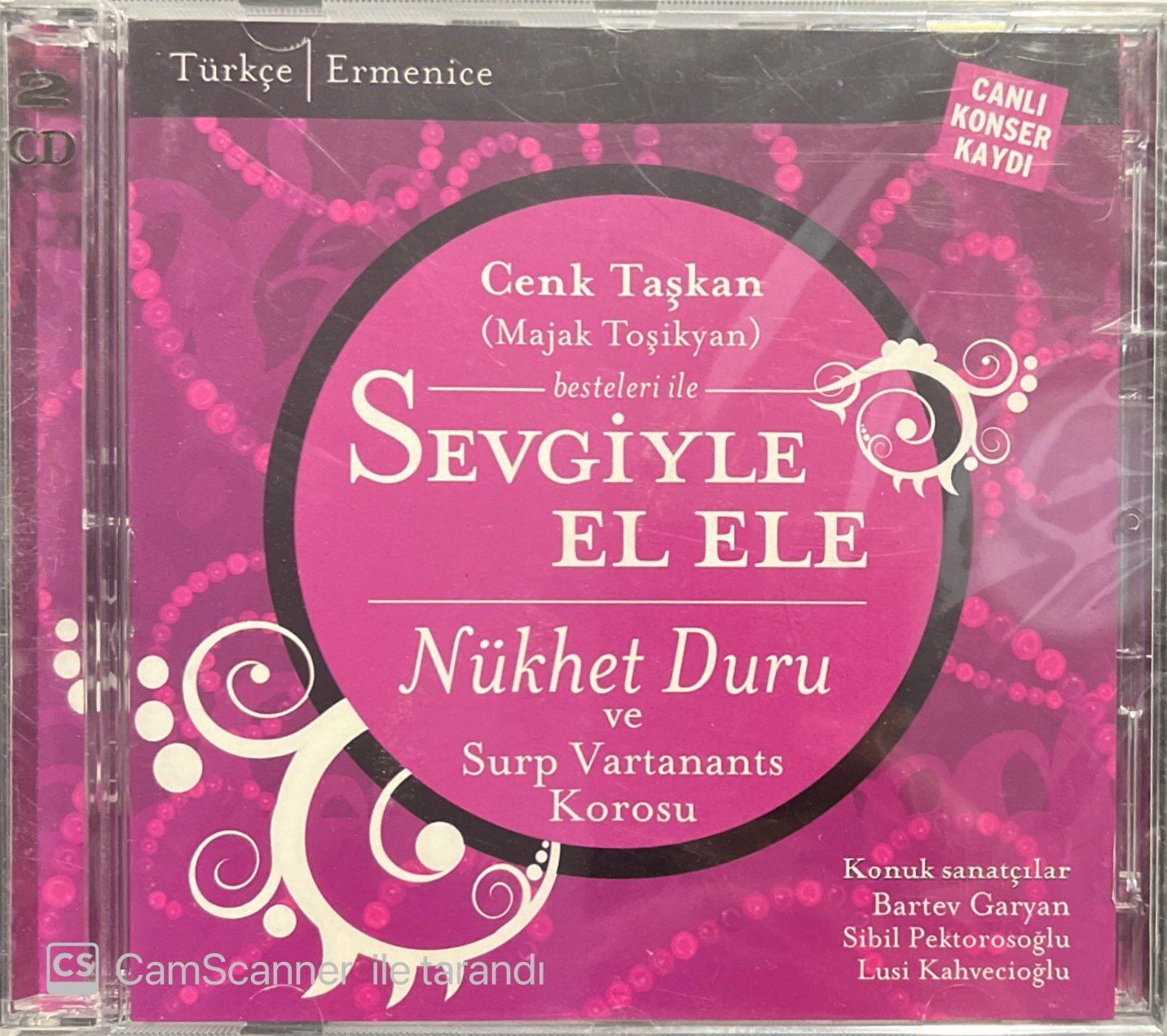 Cenk Taşkan Nükhet Duru Sevgiyle El Ele Açılmamış Jelatininde CD