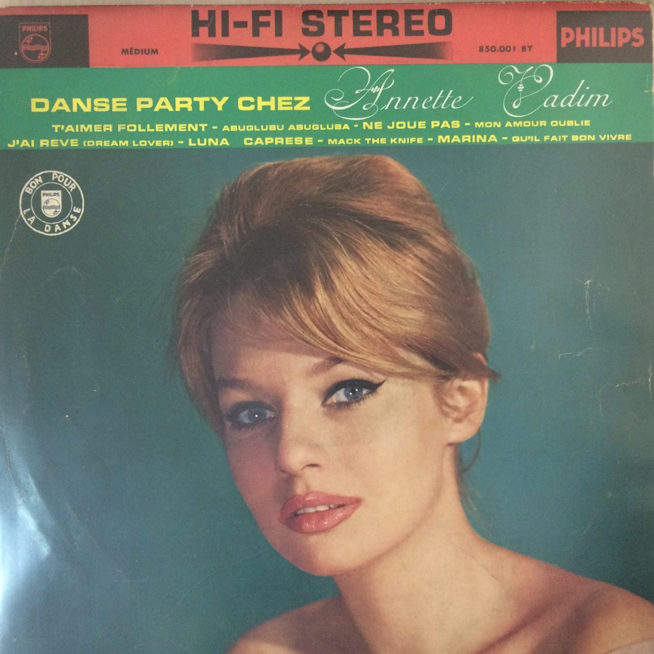 Chez Annete Vadım Danse Party LP Plak