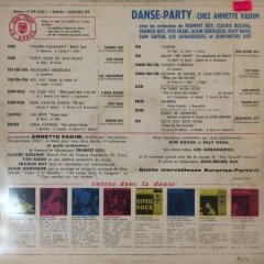 Chez Annete Vadım Danse Party LP Plak