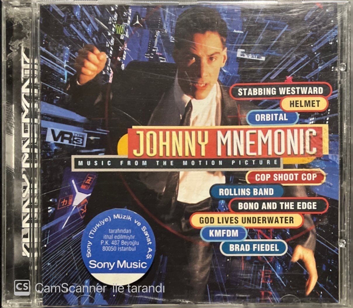 Johnny Mnemonic Soundtrack CD