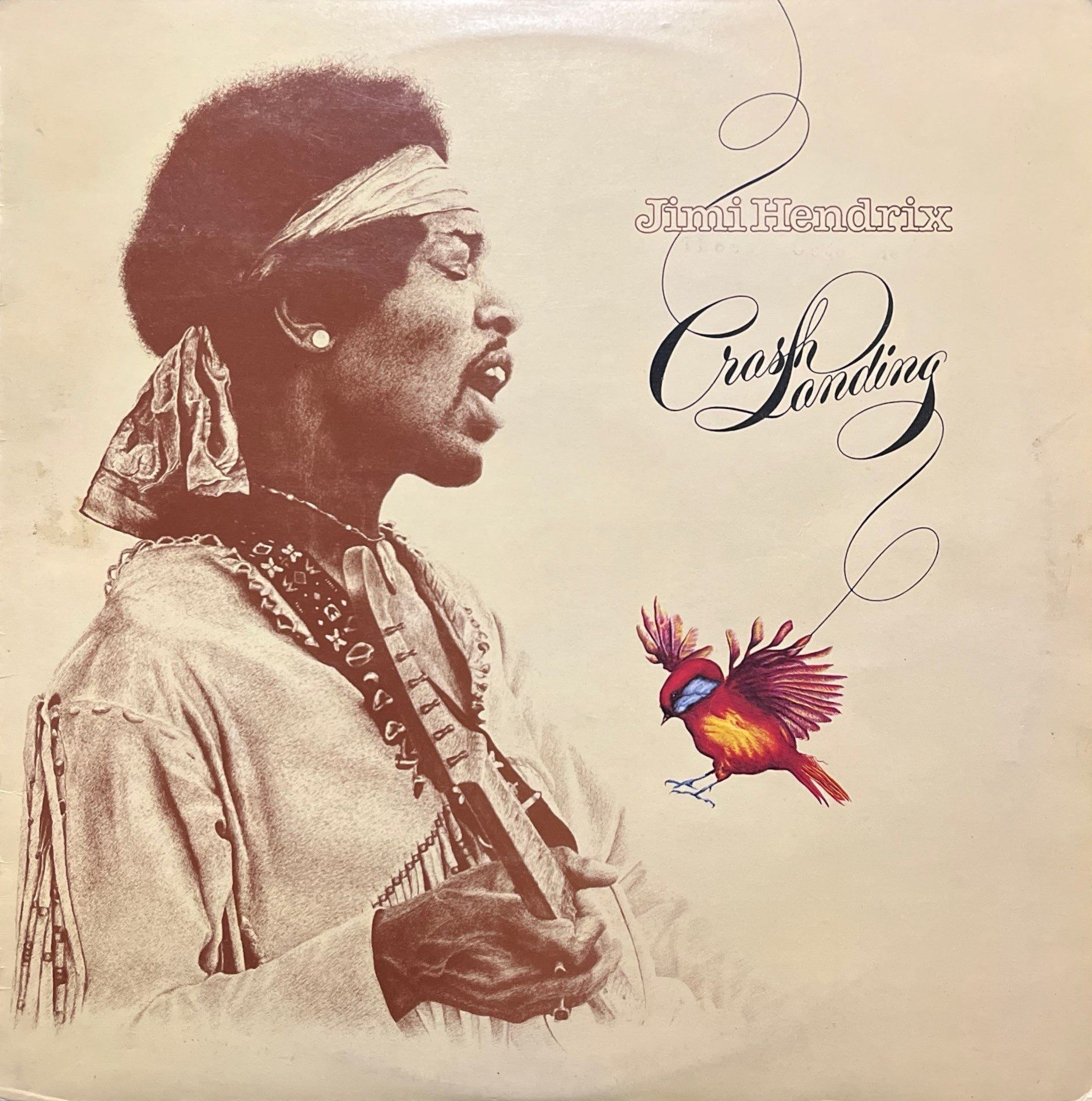 Jimi Hendrix Crash Landing LP Plak