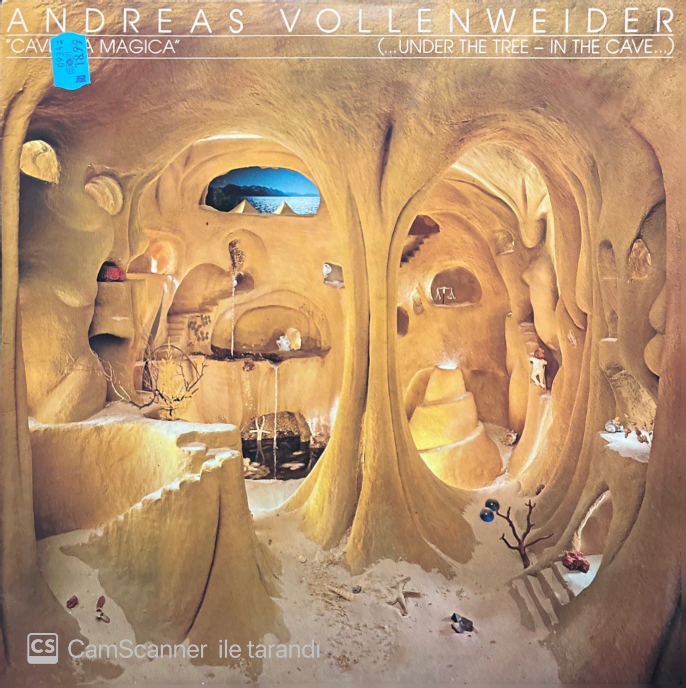 Andreas Vollenweider Caverna Magica LP Plak