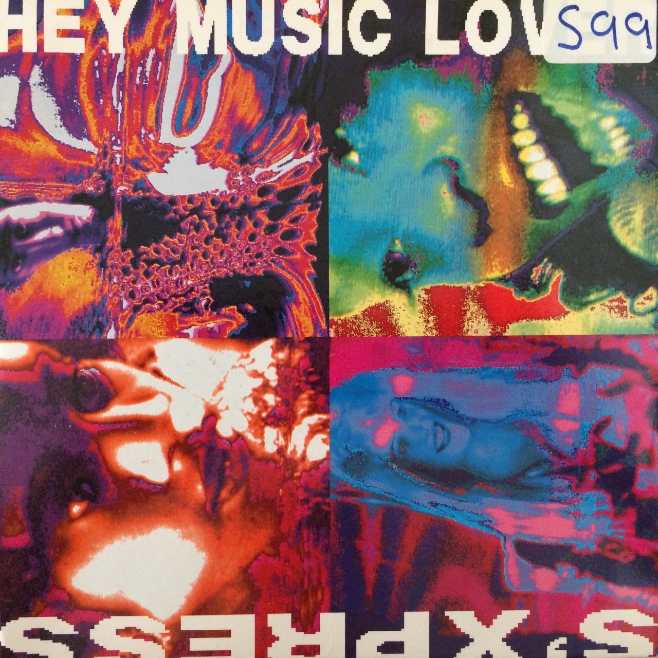 S'xpress Hey Music Lover  45lik Plak