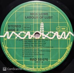 Nick Love Labour Of Lust LP Plak