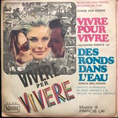Vivre Pour Vivre Bande Originale Du Film 45lik plak