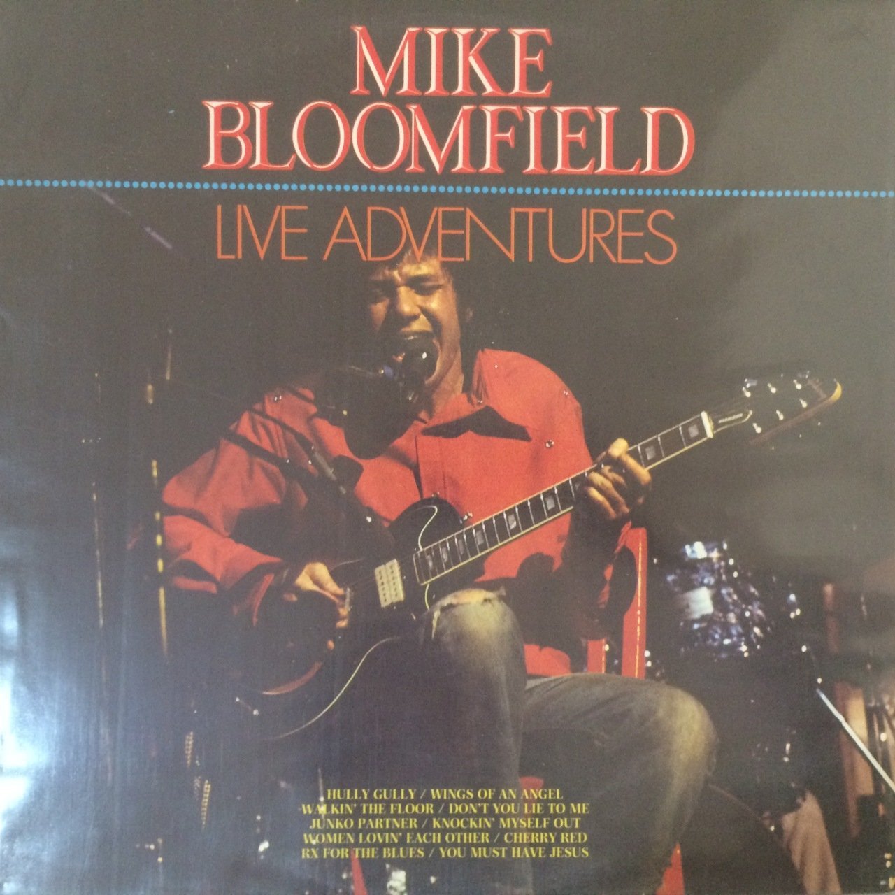 Mike Bloomfield Live Adventures LP Plak
