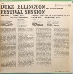 Duke Ellington Festival Session LP Plak