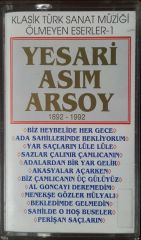 Klasik Türk Sanat Müziği Ölmeyen Eserler-1 Yaseri Asım Arsoy Kaset