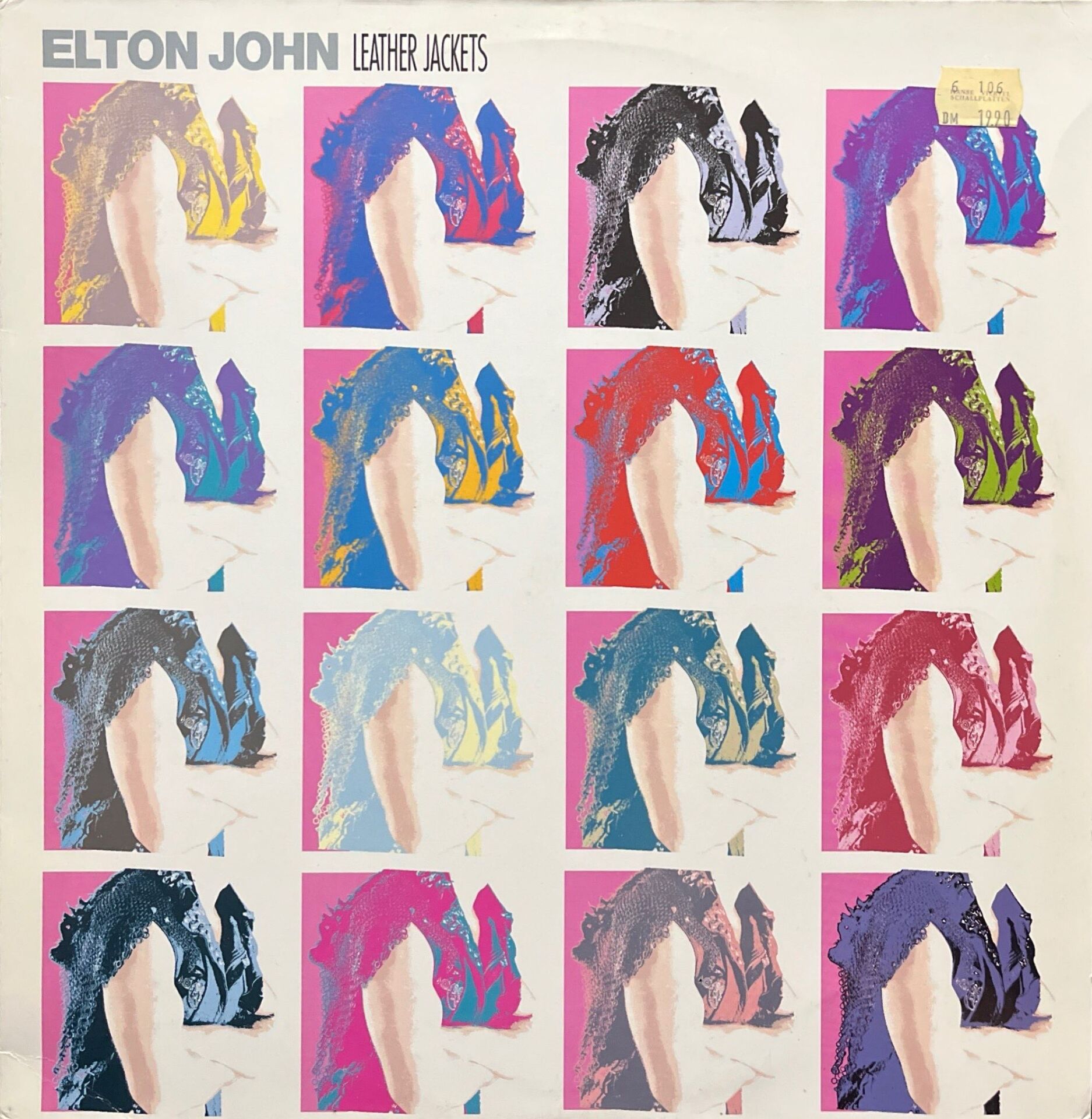 Elton John Leather Jacket LP Plak