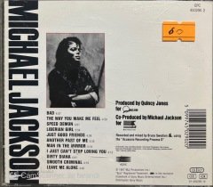 Michael Jackson Bad CD
