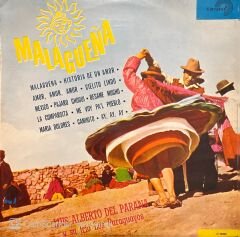 Luis Alberto Del Parana Malaguena LP Plak