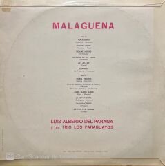 Luis Alberto Del Parana Malaguena LP Plak