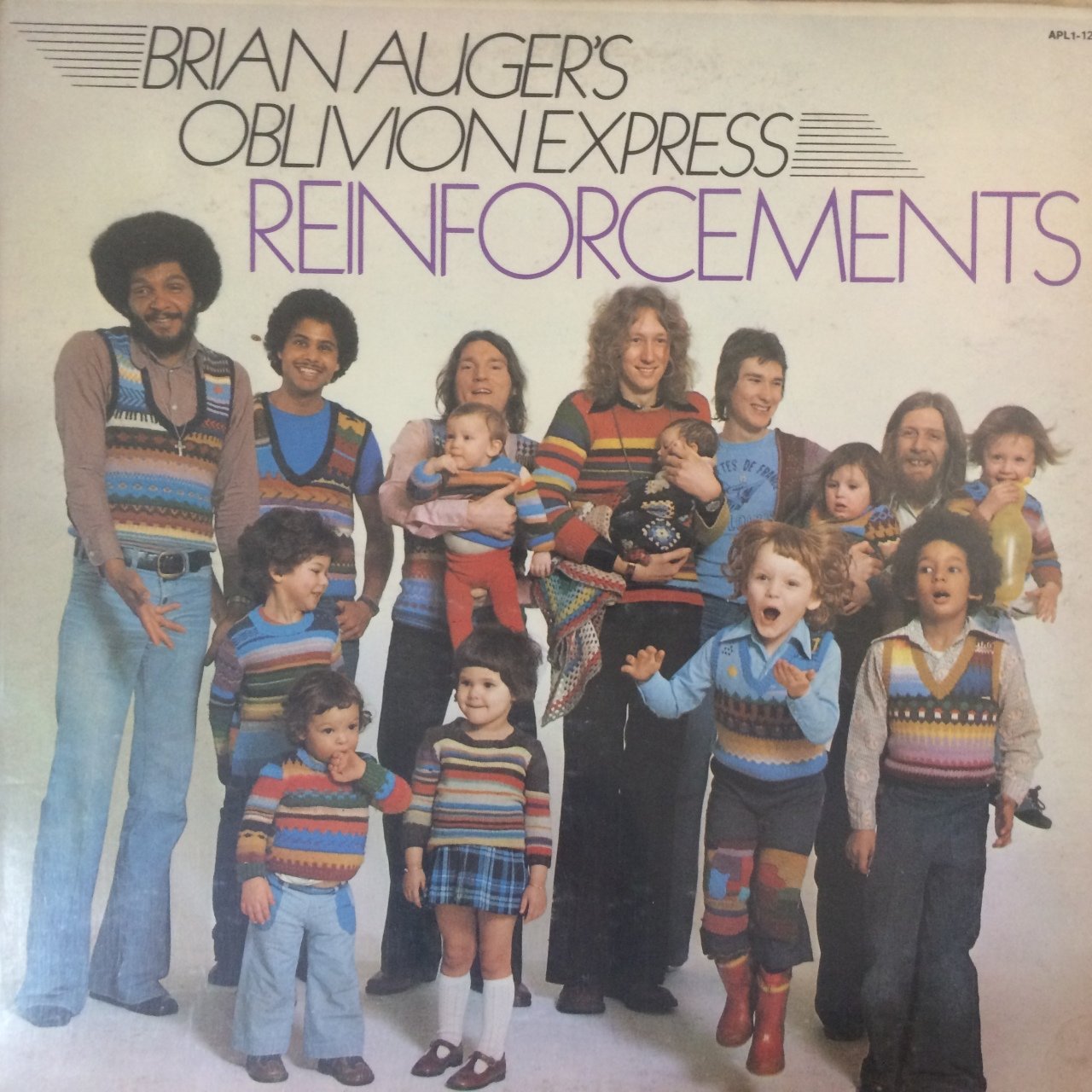 Reinforcements Brian Auger's Oblivion Express LP Plak