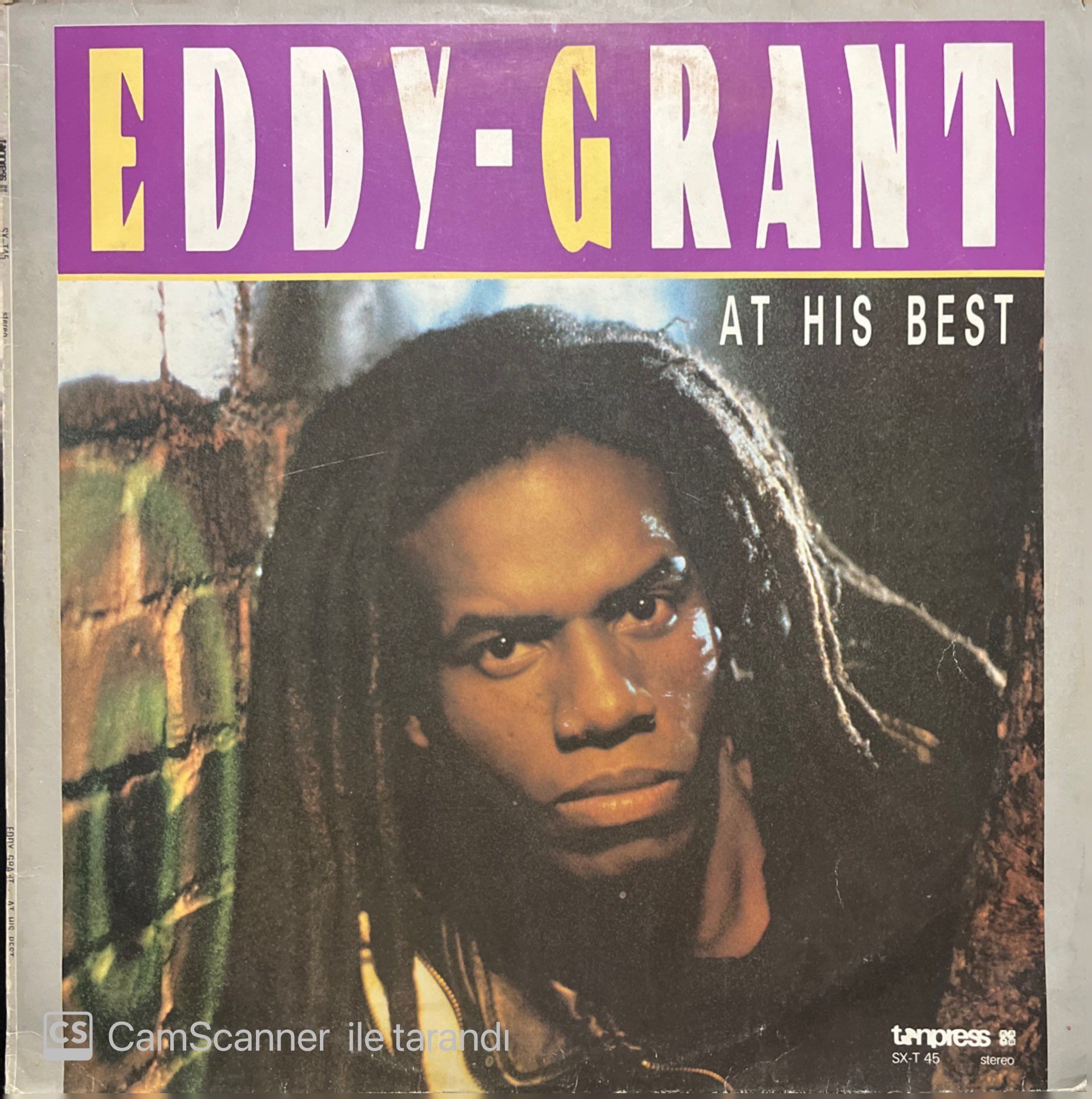 Eddy Grant At His Best LP Plak