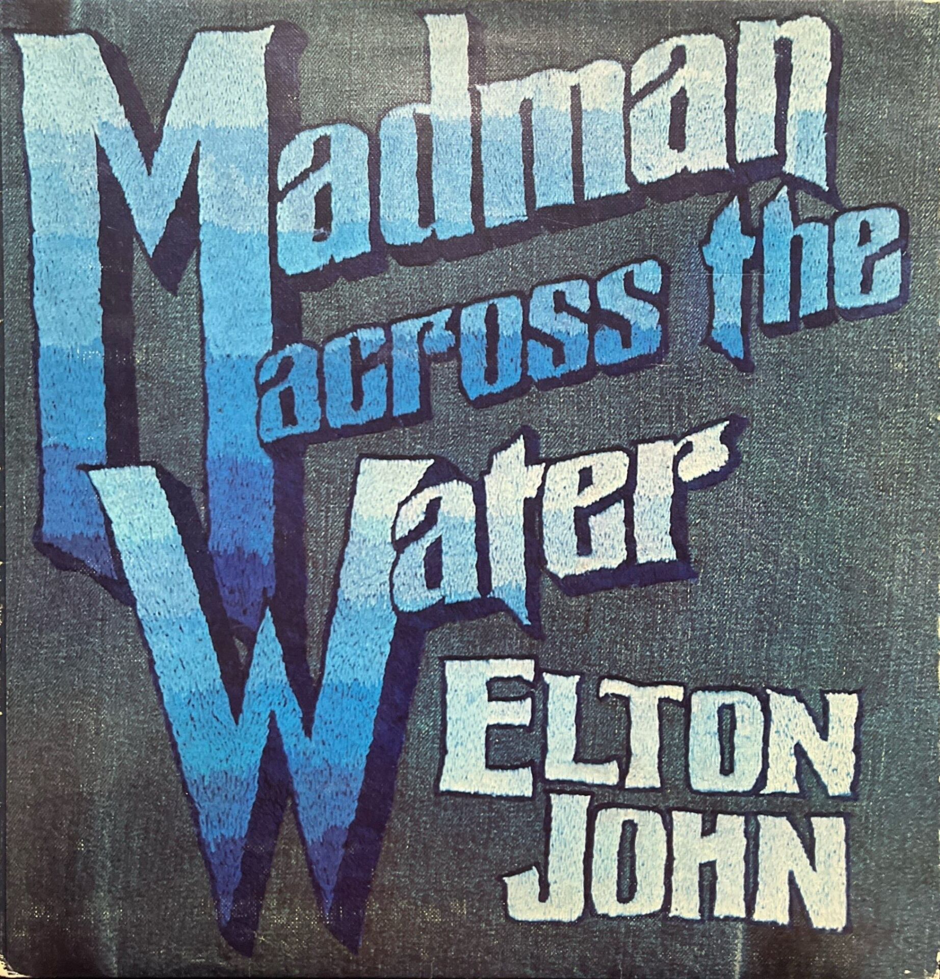 Elton John Madman Across The Water LP Plak