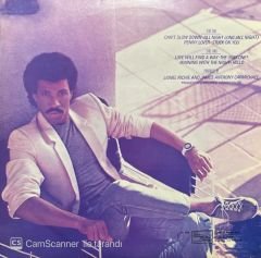 Lionel Richie Can't Slow Down LP Plak