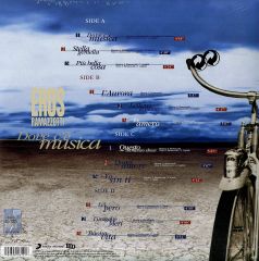 Eros Ramazzotti Dove C'è Musica (Limited Edition - Blue Vinyl) Double LP Plak
