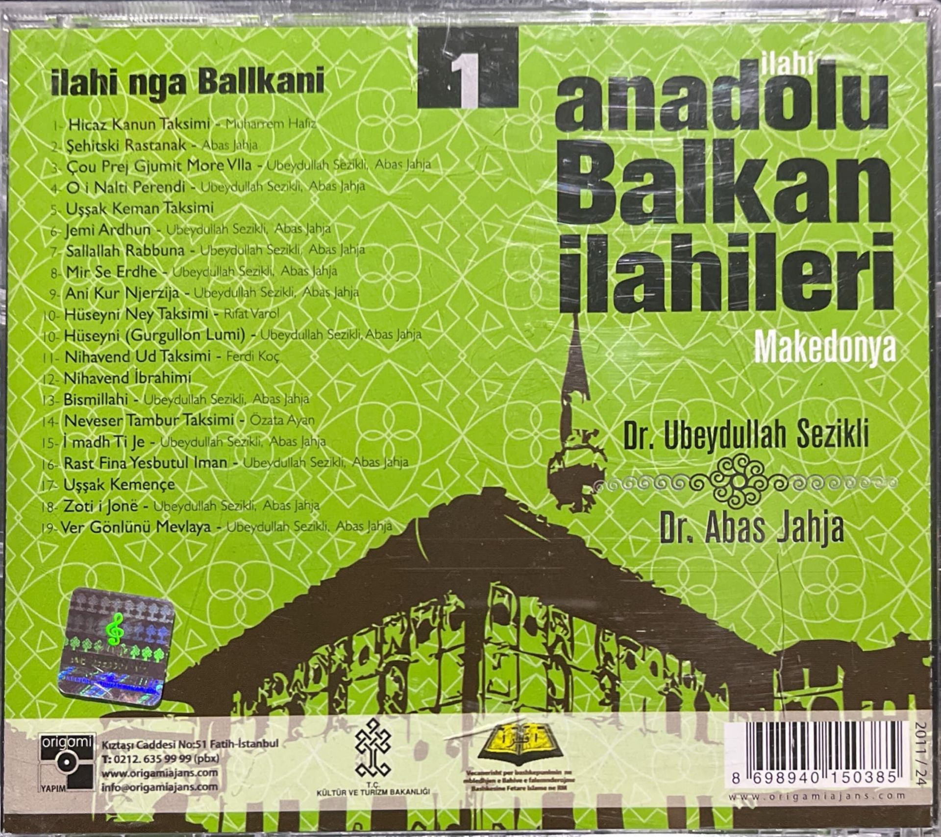 CD Anadolu Balkan İlahileri Makedonya CD