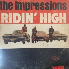 The İmpressions Rıdın' Hıgh LP Plak