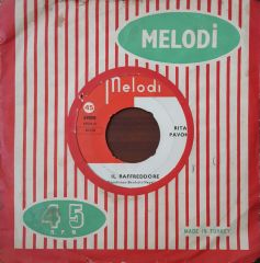 Rita Pavone İl Raffreddore 45lik Plak