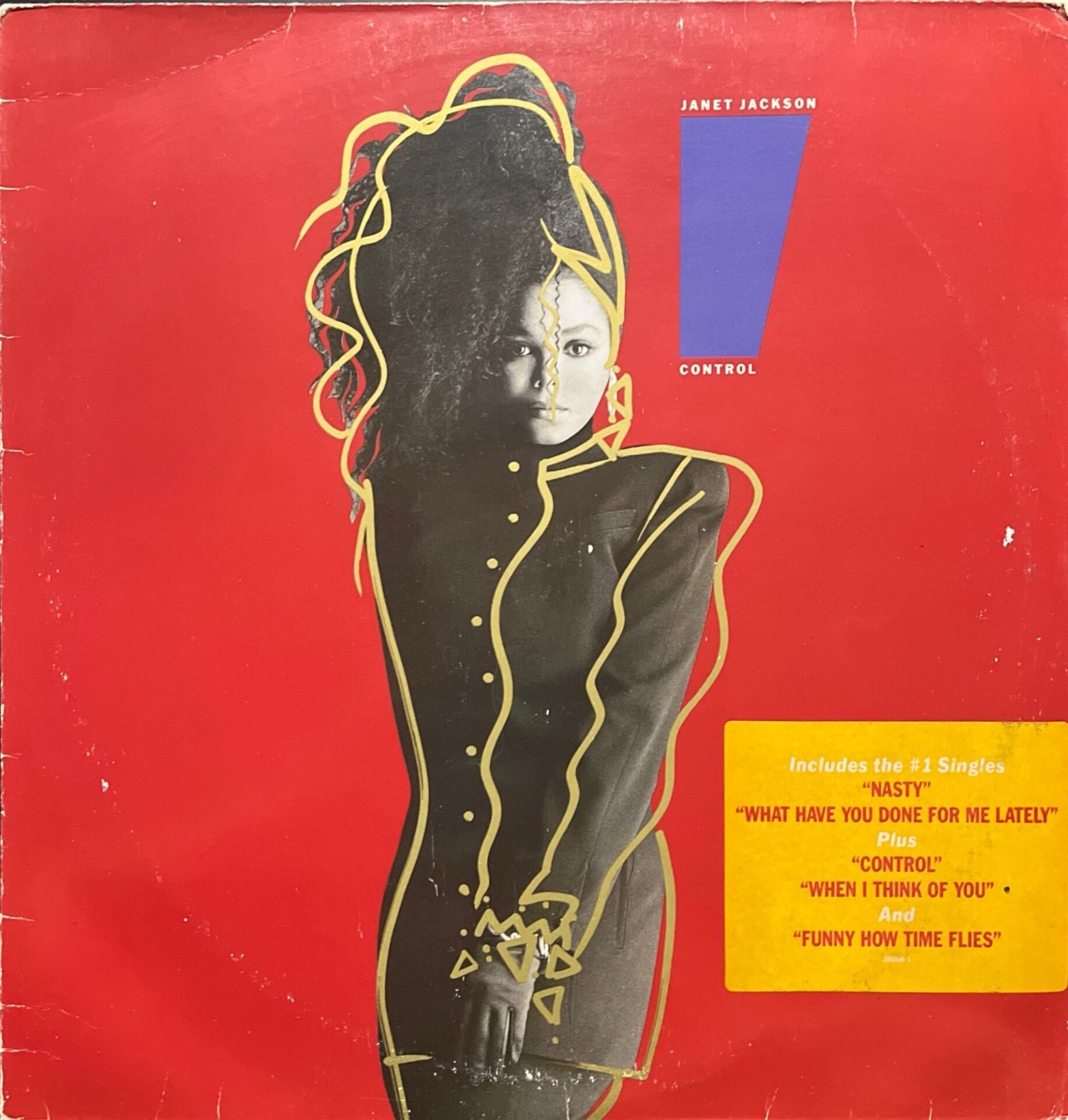 Janet Jackson Control LP Plak