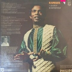 Kamahl A Voice To Remember LP Plak