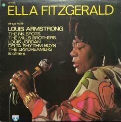 Ella Fitzgerald Sing With Louis Armstrong LP Plak