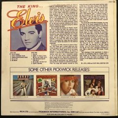 Elvis Presley The King Elvis LP Plak