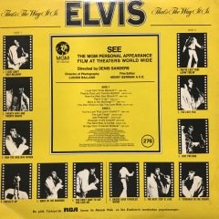 Elvis Presley Elvis That's The Way It Is LP Plak
