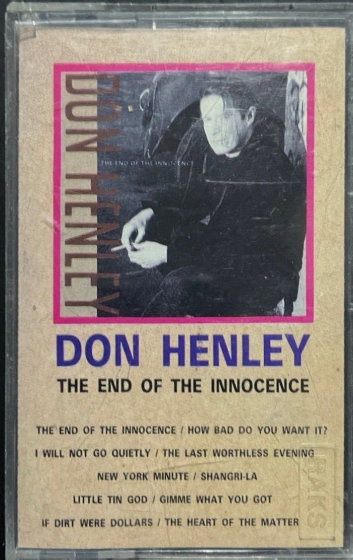 Don Henley The End Of The Innocence Kaset