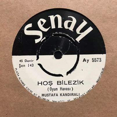 Mustafa Kandıralı Hoş Bilezik 45lik Plak