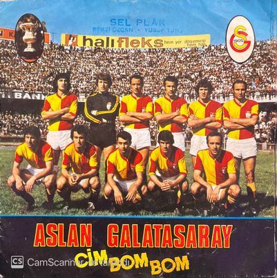 Şampiyon Galatasaray Marşı 45lik Plak