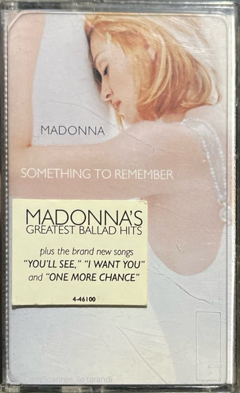 Madonna Something To Remember Kaset