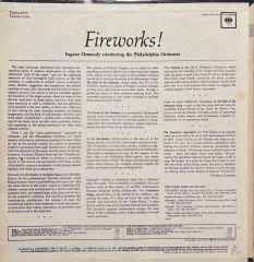 Eugene Ormandy Conducts The Philadelphia Orchestra LP Plak