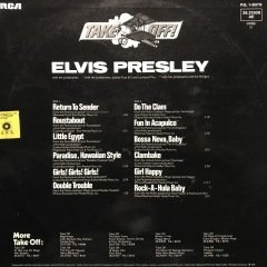 Elvis Presley Takeoff Pictures Of Elvis LP Plak