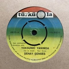 Şenay Şenses Yoksunki Yanımda 45lik Plak