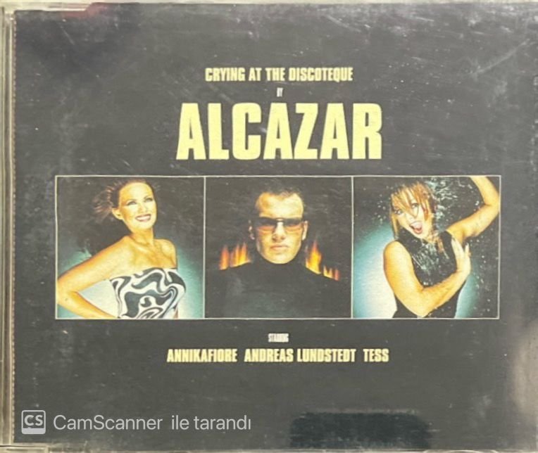 Alcazar Crying At The Discoteque Maxi Single CD