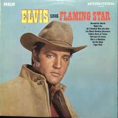 Elvis Presley Elvis Sings Flaming Star LP Plak