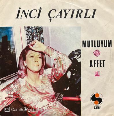 İnci Çayırlı Mutluyum Affet 45lik plak