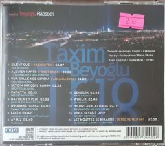 İstanbul Beyoğlu Rapsodi Taxim Beyoğlu Trio CD