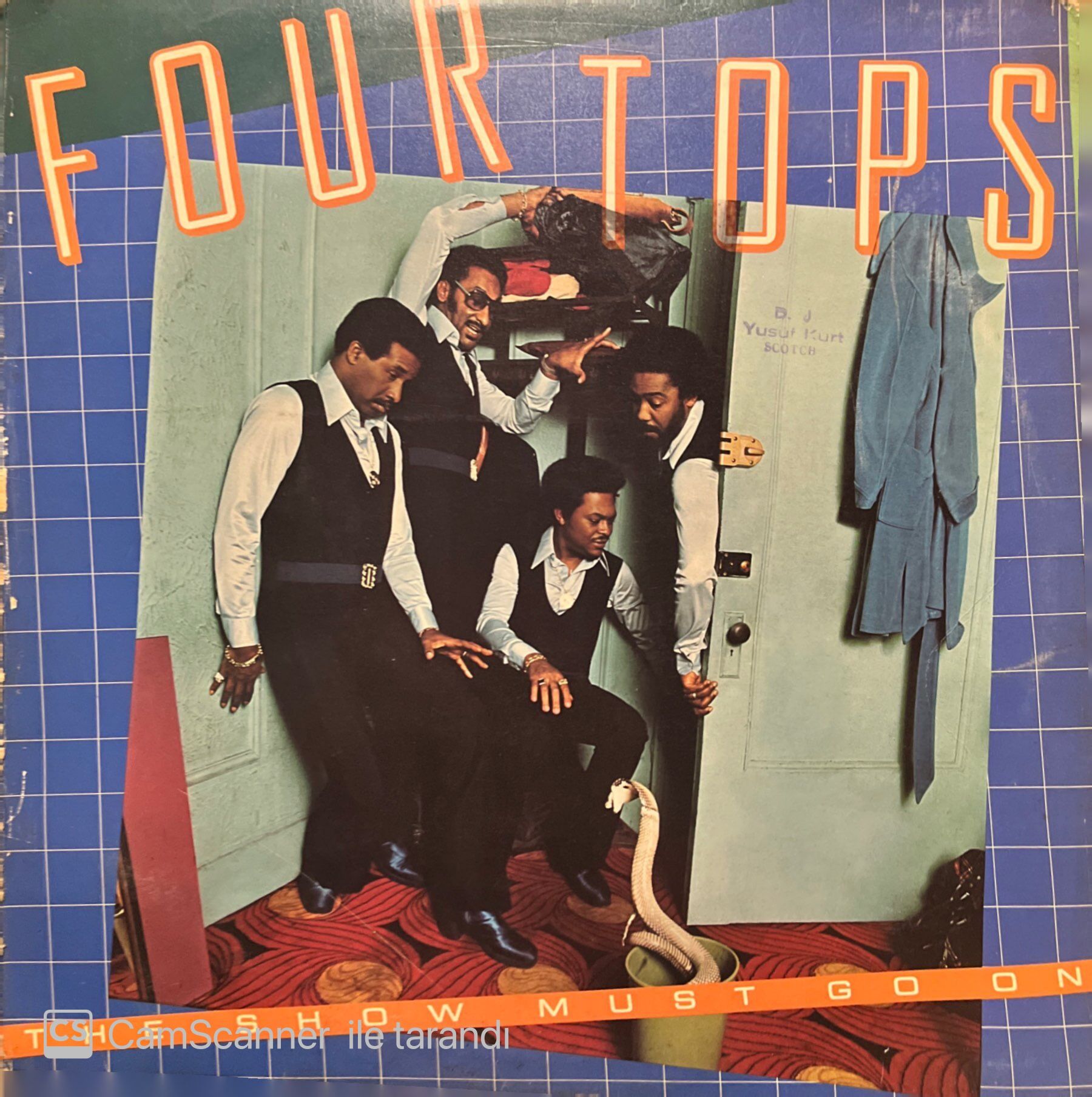 Four Tops The Show Must Go On LP Plak