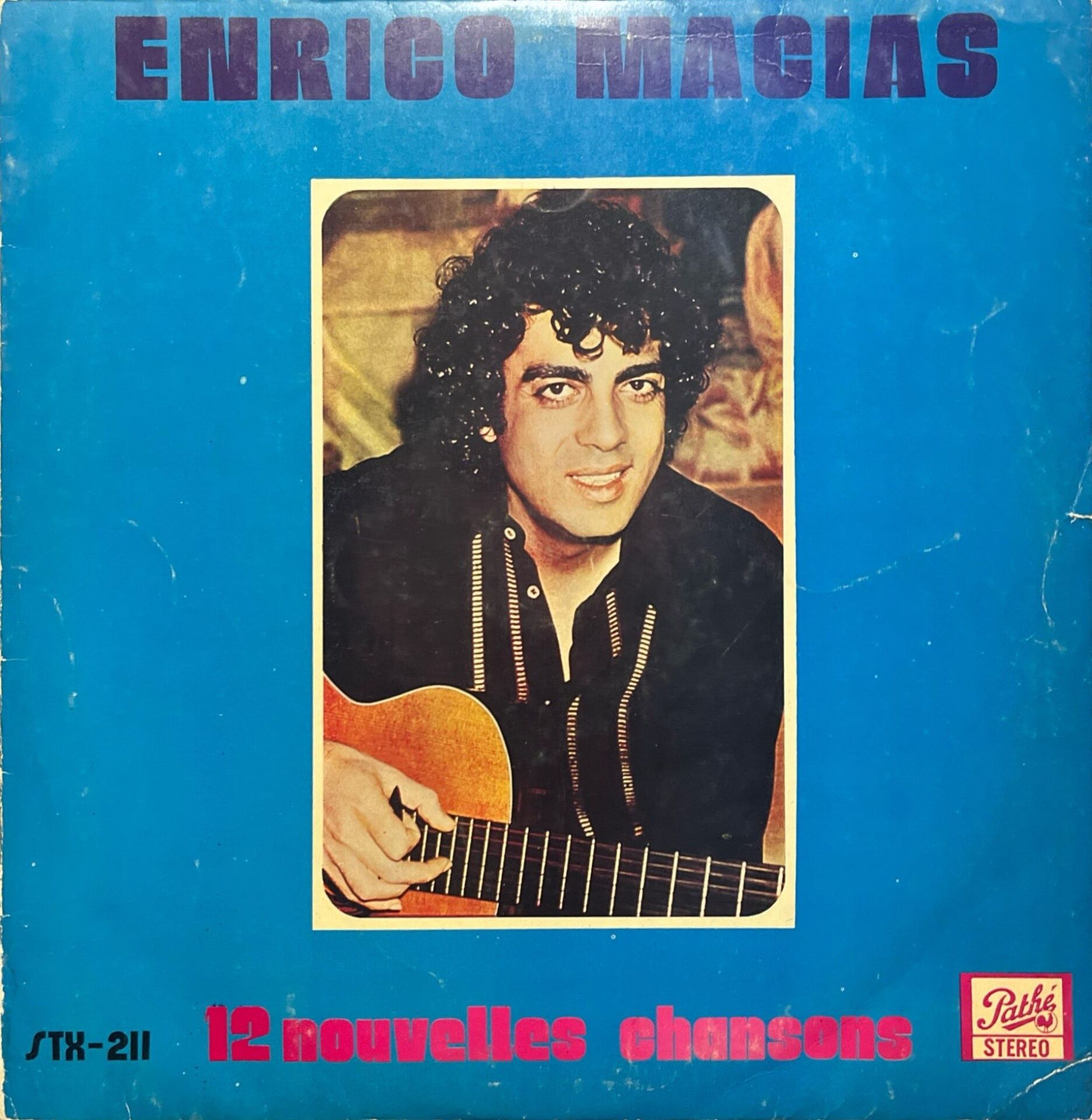 Enrico Macias 12 Nouvelles Chansons LP Plak