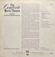 Big Concerto Movie Themes LP Plak