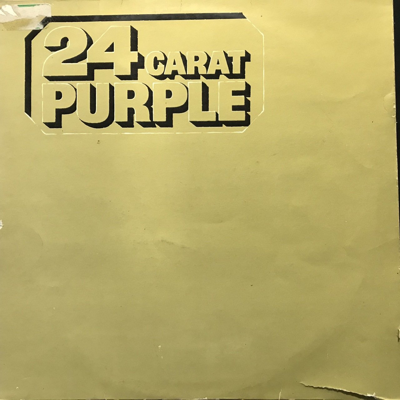 24 Carat Purple LP Plak