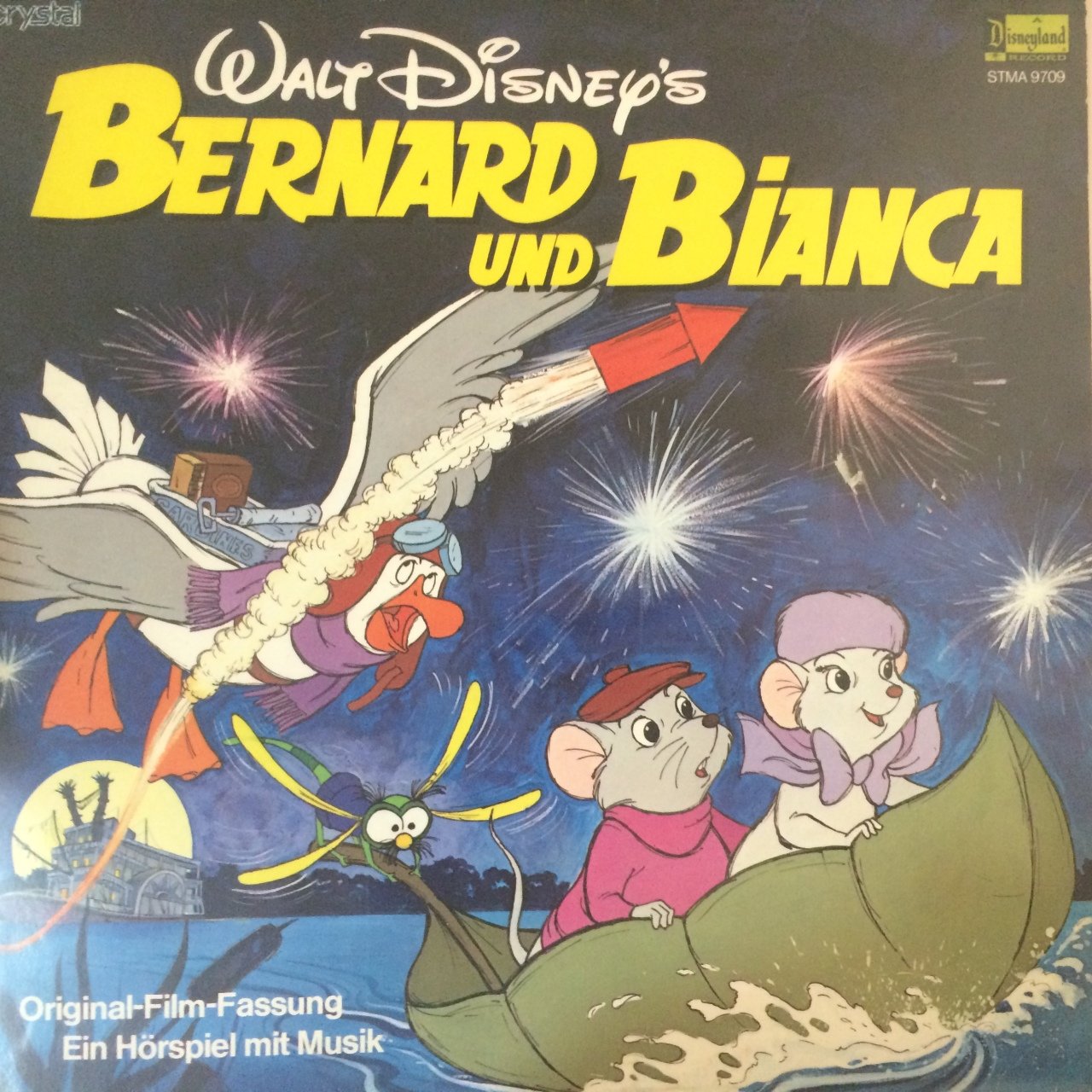 Walt Disney's Bernard Und Bianca LP Plak
