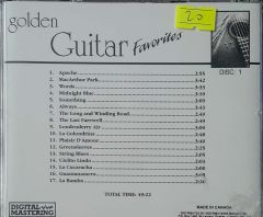 Golden Guitar Favorites Vol 1 CD